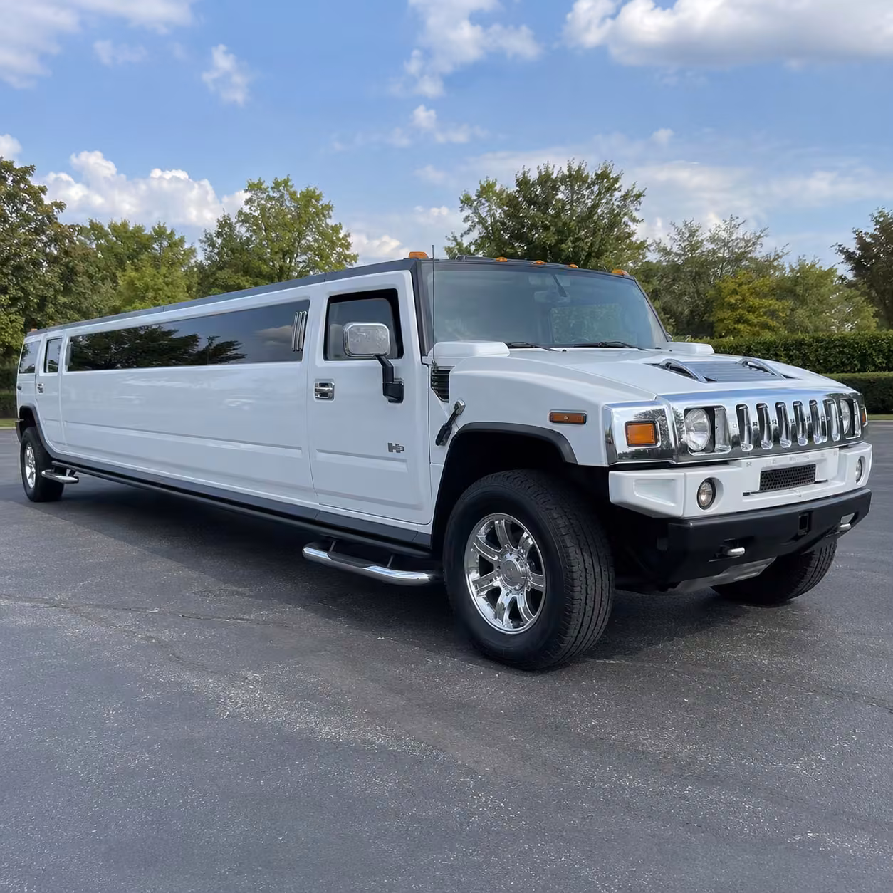 hummer limo exterior