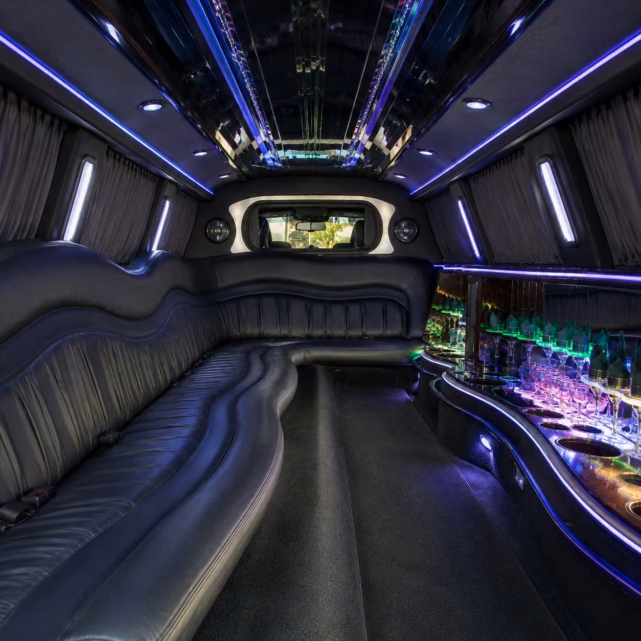lincoln mkt limo inside